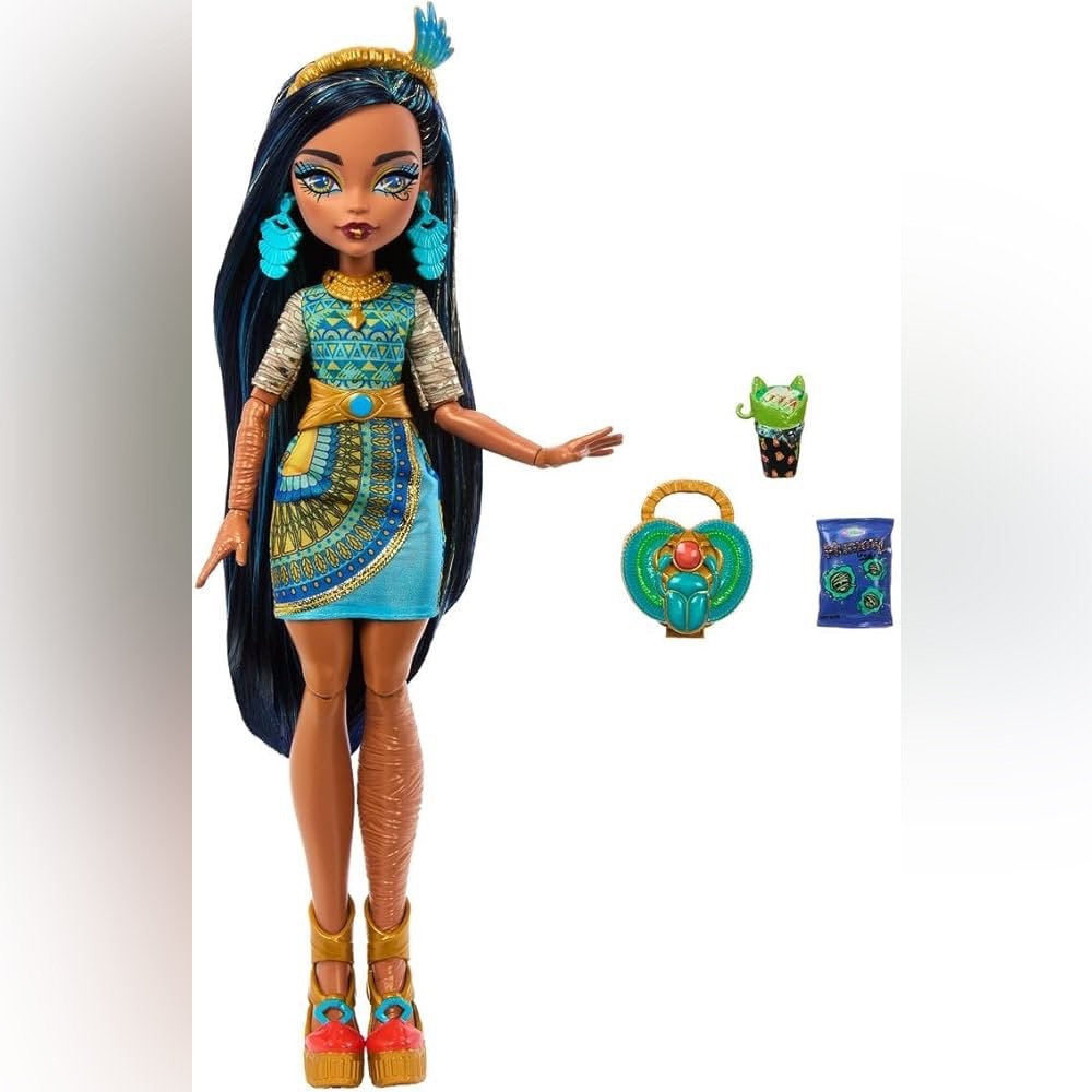 NIB - Monster High Cleo De Nile “Day Out” Doll